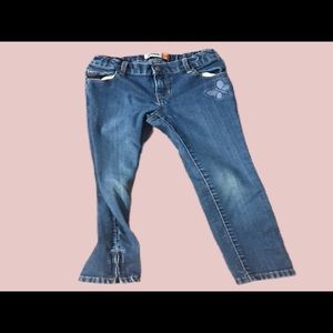 ‼️Girls Flower Jeans 5T